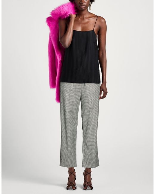 Weekend by Maxmara Gray Pants Virgin Wool, Elastane
