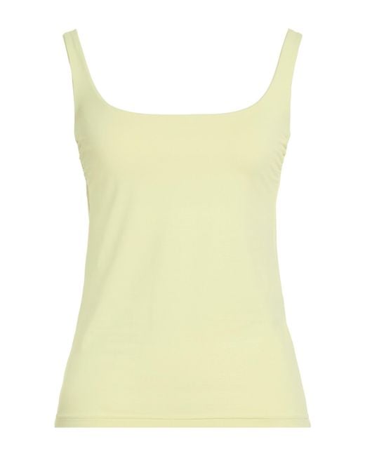 Fisico Yellow Tank Top Polyamide, Elastane