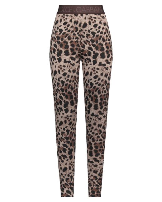 Dolce & Gabbana Natural Leggings