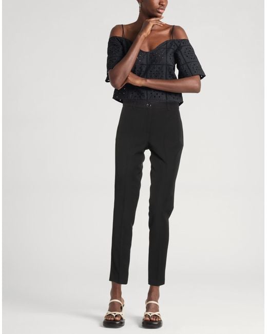 Kocca Black Pants Polyester, Elastane