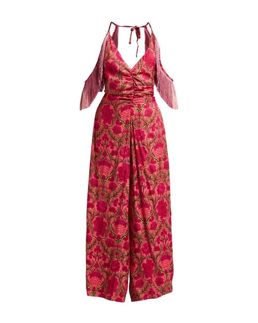 SIMONA CORSELLINI Red Jumpsuit