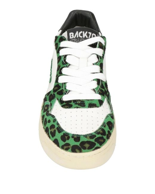Back 70 Green Sneakers Leather