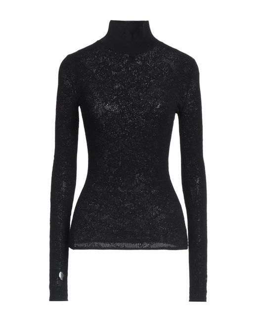 Fendi Black Turtleneck Viscose, Polyester, Polyamide, Polyurethane