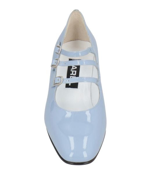 CAREL PARIS White Sky Pumps Leather