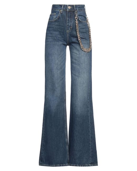 Gaelle Paris Blue Jeans Cotton