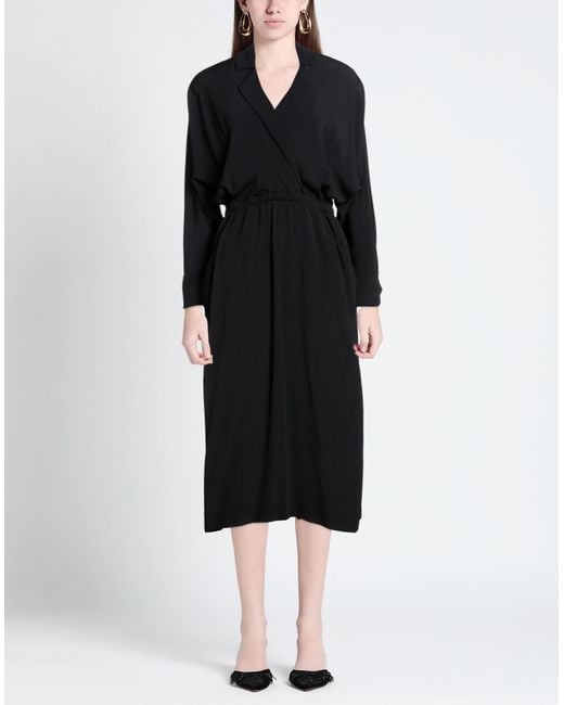 Momoní Black Midi Dress
