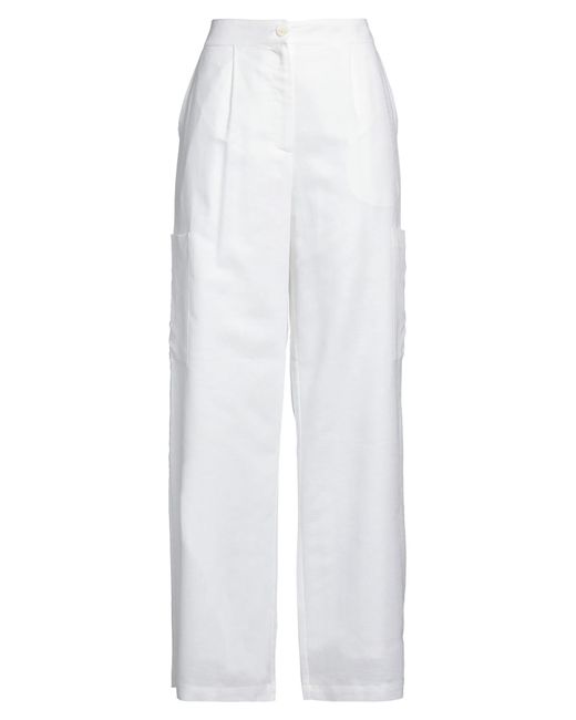 Oval Square White Hose