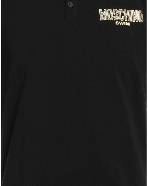 Moschino Black Polo Shirt for men