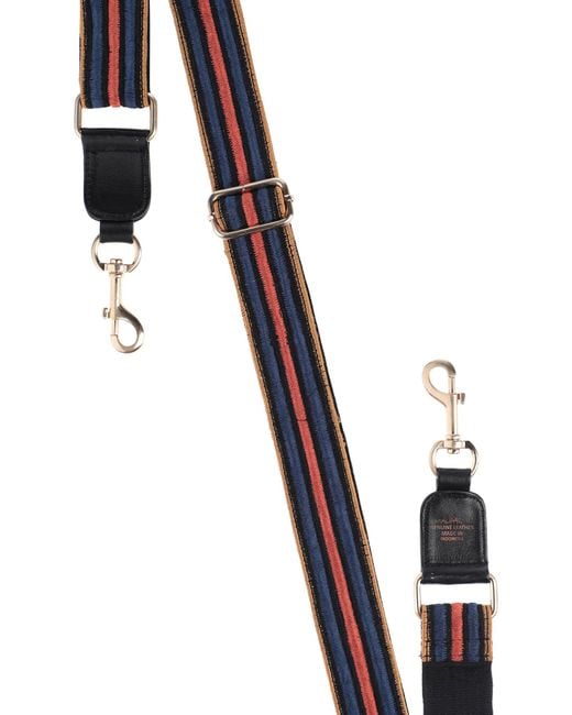 Maliparmi Blue Bag Strap Textile Fibers