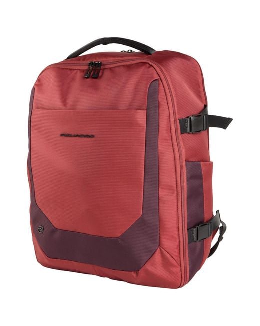 Piquadro Red Rucksack