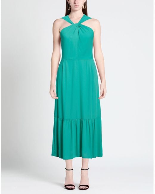 Fly Girl Green Midi Dress