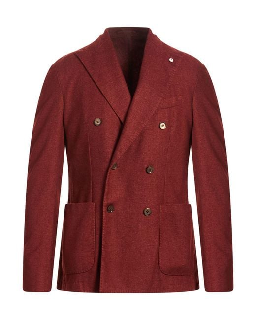 L.b.m. 1911 Red Blazer for men