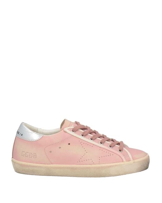 Golden Goose Deluxe Brand Pink Sneakers