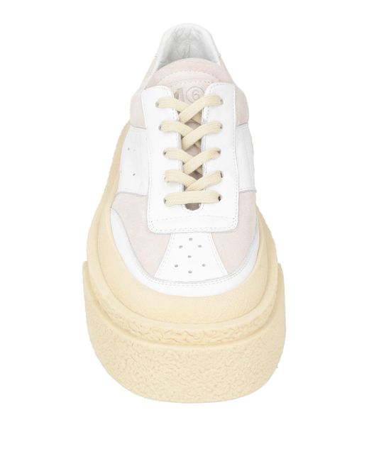 MM6 by Maison Martin Margiela White Sneakers