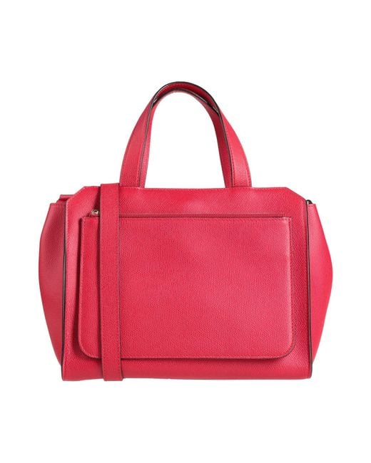 Valextra Red Handbag