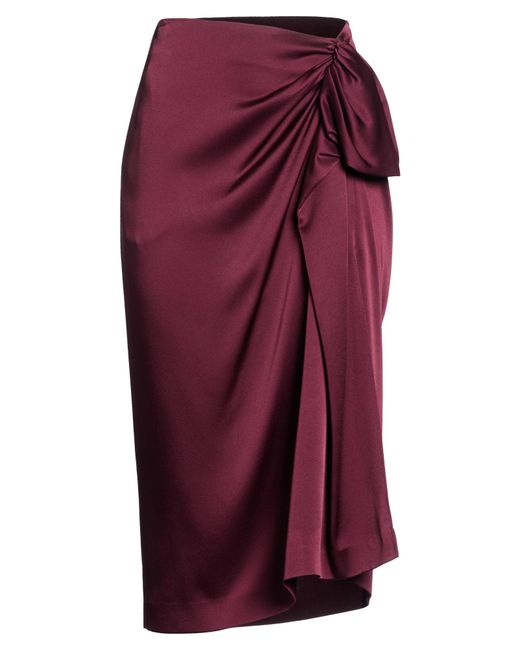 Stella McCartney Purple Midi Skirt