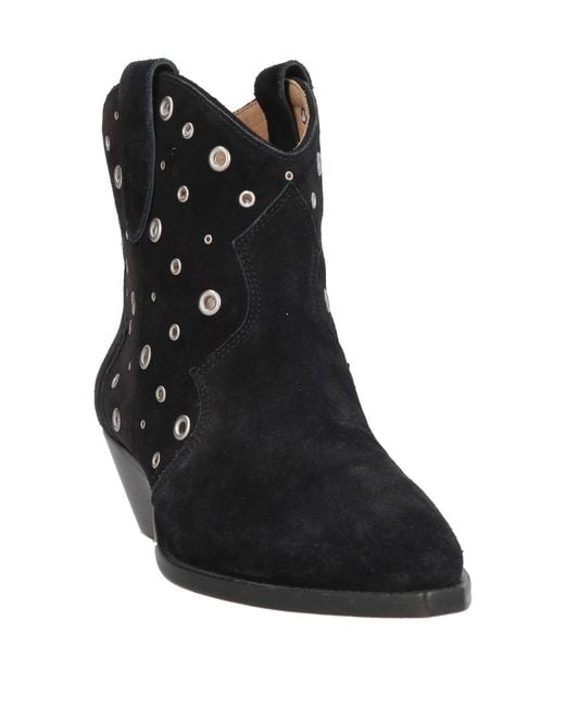 Isabel Marant Black Ankle Boots