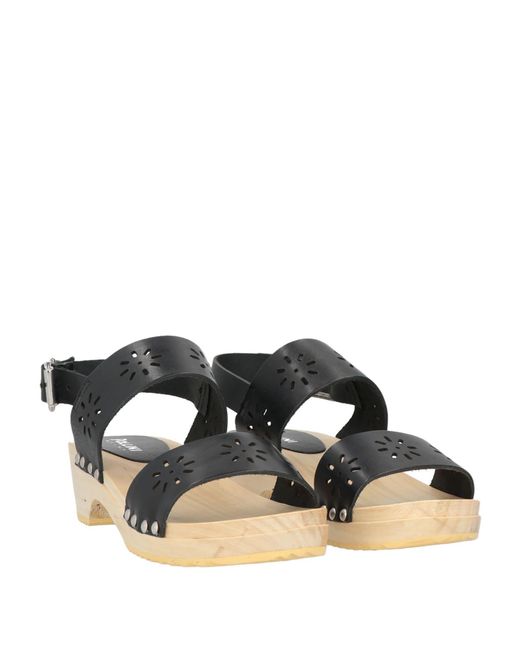 Pollini Black Mules & Clogs