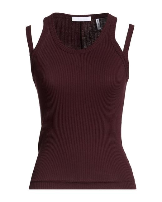 Helmut Lang Purple Tank Top