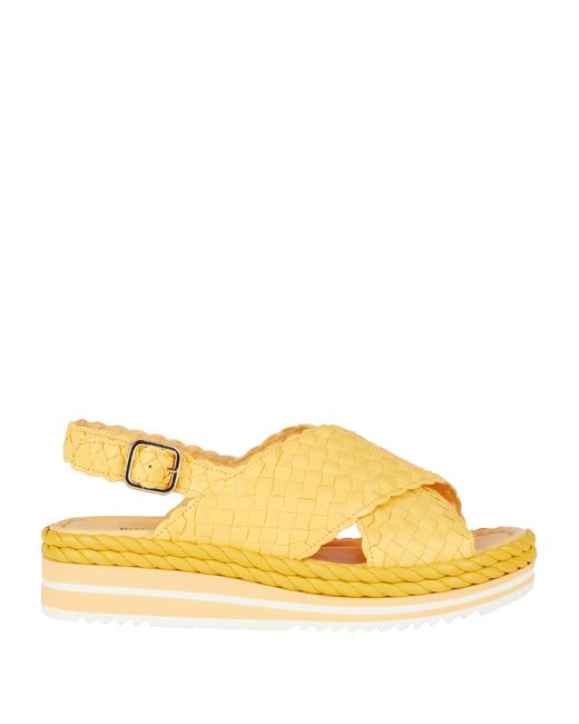 Pons Quintana Yellow Sandals