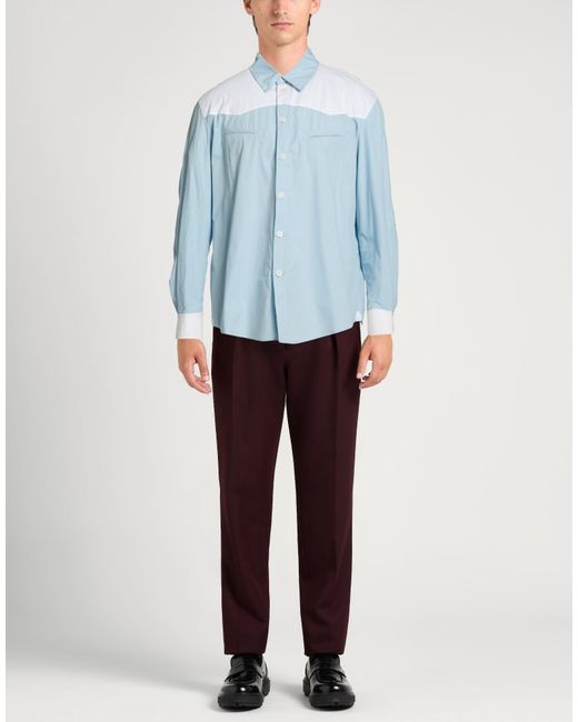Paul & Joe Blue Shirt Cotton for men