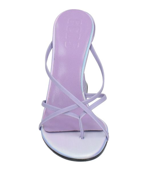 Gcds White Thong Sandal