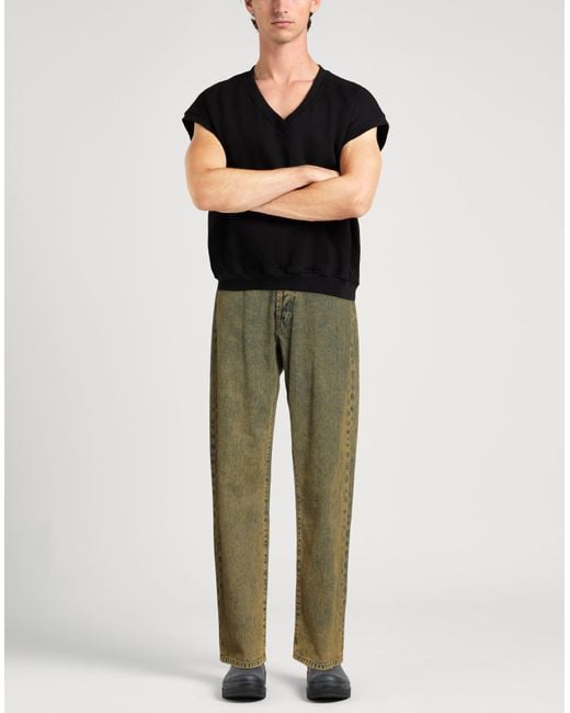 Aries Green Jeans Cotton for men