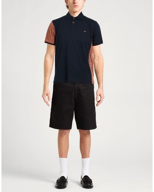 Harmont & Blaine Blue Polo Shirts for men