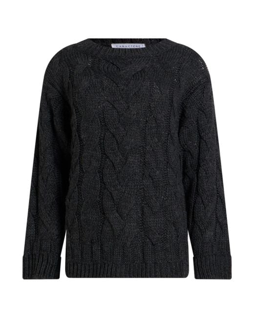 Caractere Black Sweaters