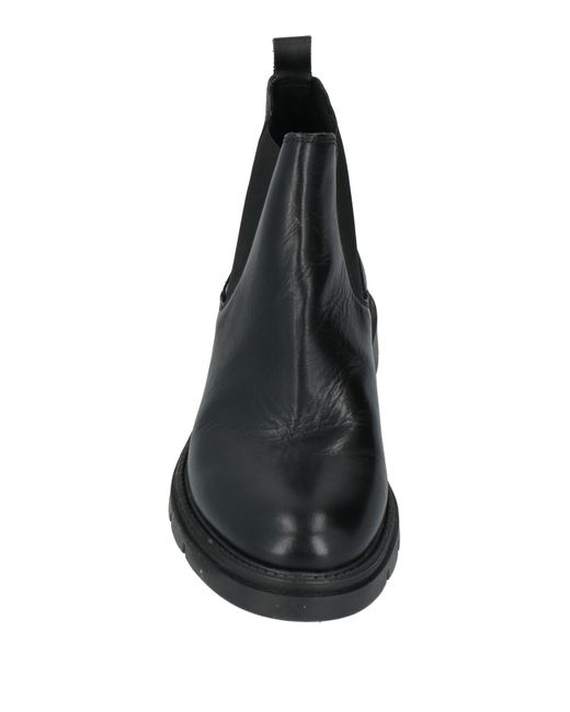 KENGEL Black Ankle Boots for men
