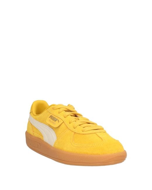PUMA Yellow Sneakers for men