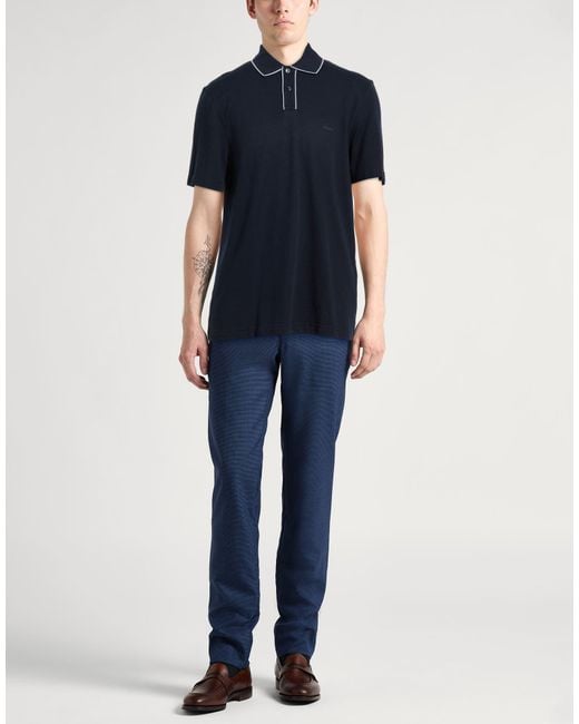 Brioni Blue Polo Shirt for men