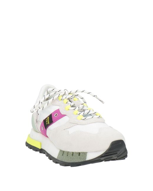Blauer White Trainers