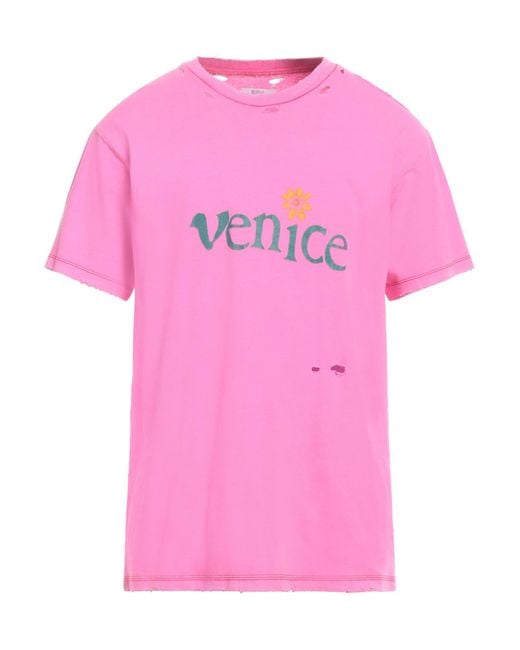 ERL T-shirts in Pink für Herren