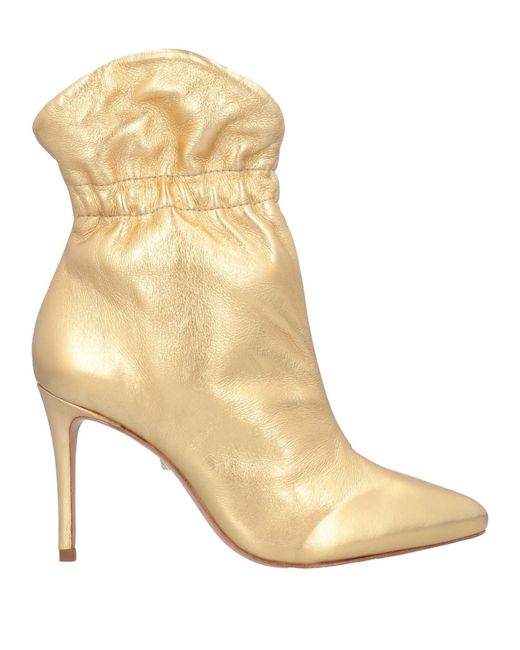 SCHUTZ SHOES Natural Ankle Boots Soft Leather
