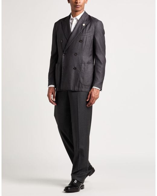 Lardini Gray Blazers for men