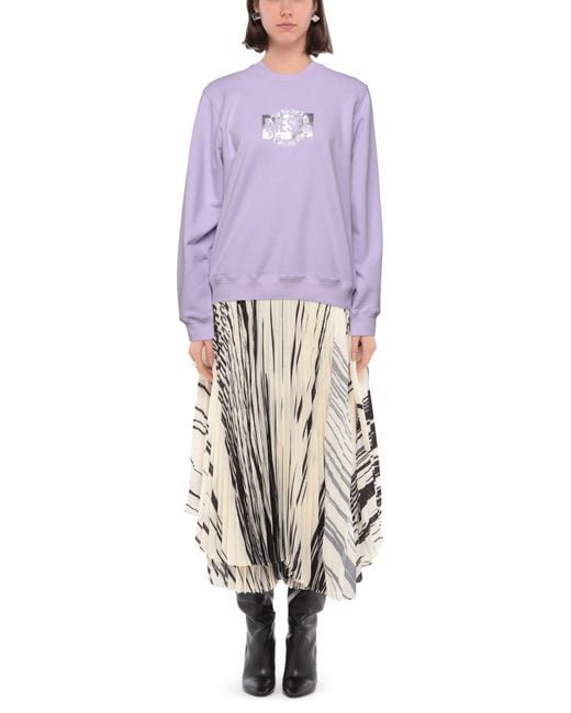 DIESEL Purple Sweatshirt