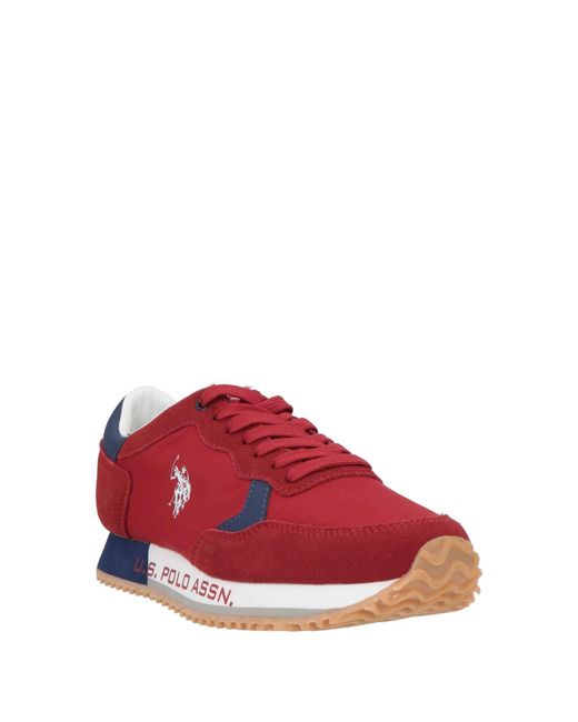 U.S. POLO ASSN. Red Trainers for men