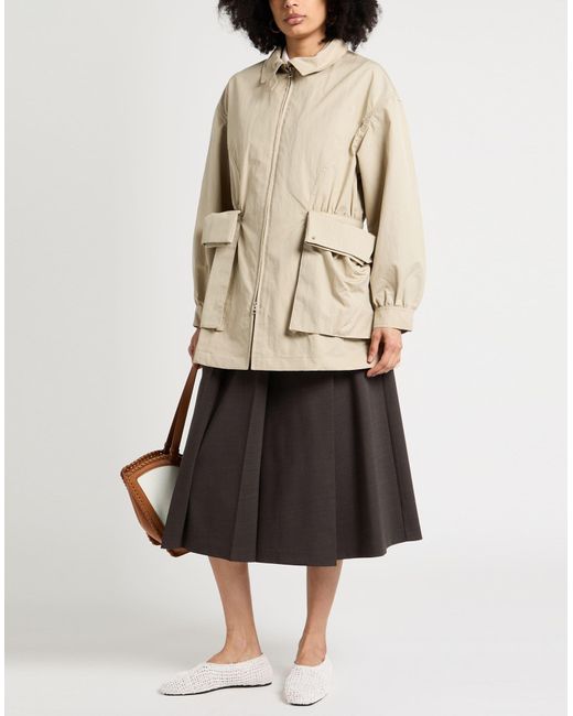 Low Classic Natural Overcoat & Trench Coat