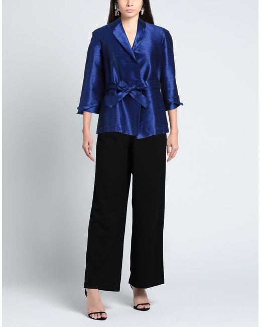 ALESSIA SANTI Blue Jacket Polyester