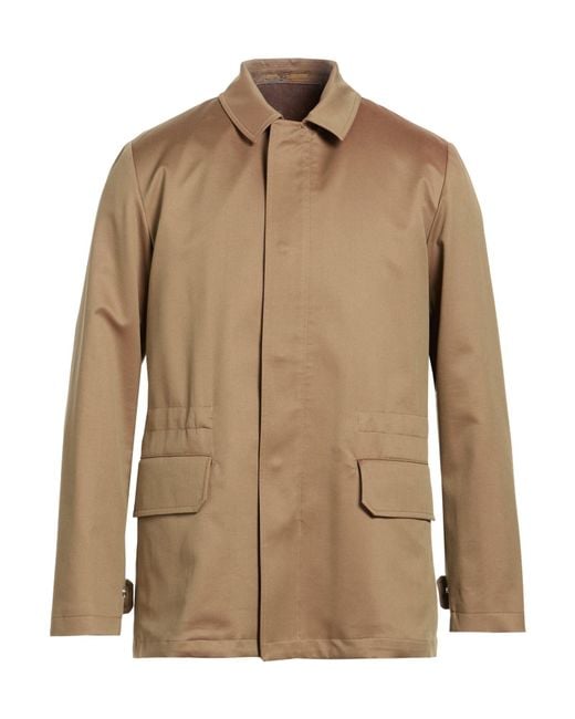 Boglioli Brown Jacket Wool, Cotton for men