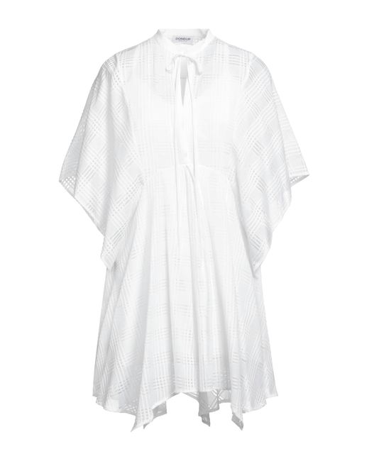 Dondup White Mini Dress