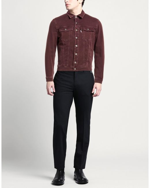 BARMAS Purple Denim Outerwear for men