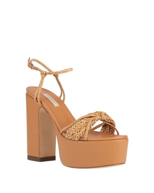 Casadei Natural Sandals