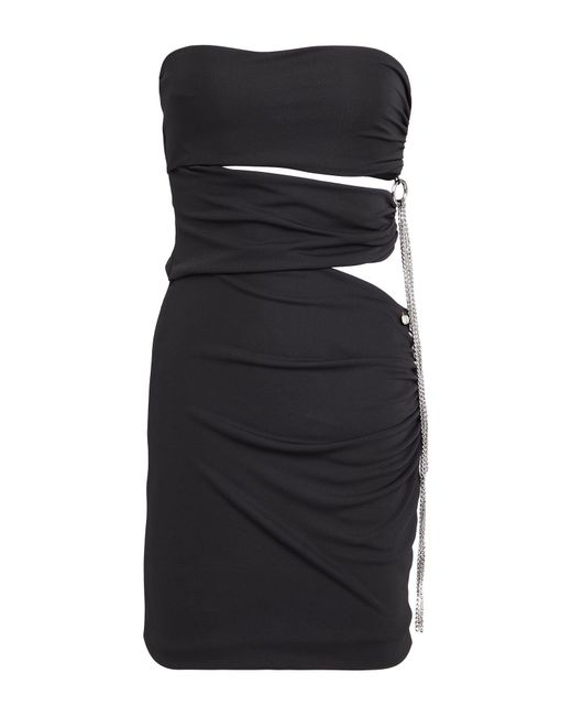 Relish Black Mini Dress Polyester, Elastane