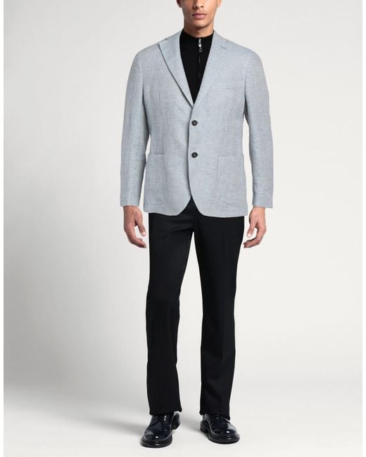 Montedoro Blue Blazer for men