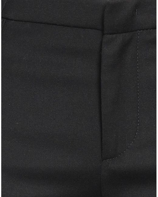 Dondup Black Pants Virgin Wool, Elastane for men