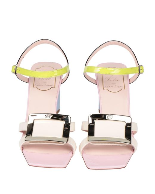 Roger Vivier White Sandals