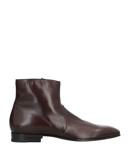 Moreschi Brown Ankle Boots for men