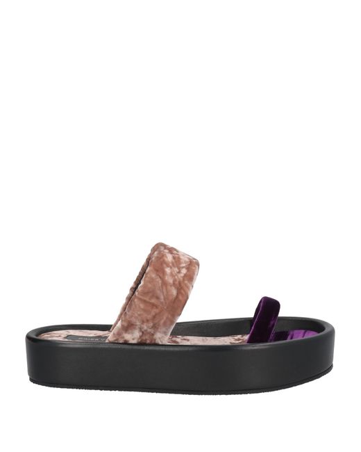Dries Van Noten Purple Sandale